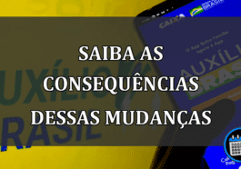 SAIBA AS CONSEQUÊNCIAS DESSAS MUDANÇAS