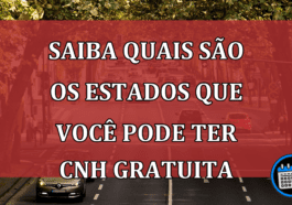 Fique sabendo todos os estados que oferecem CNH gratuita