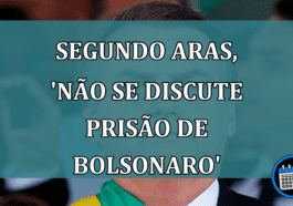 Segundo Aras, 'Não se discute prisão de Bolsonaro'