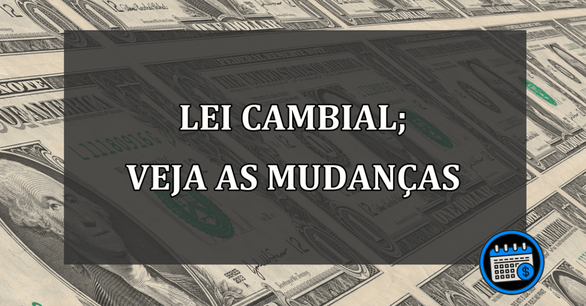 ano passado, se obteve uma atualização na Lei de Câmbio. O movimento mexeu com toda a economia. Confira como ocorreu.