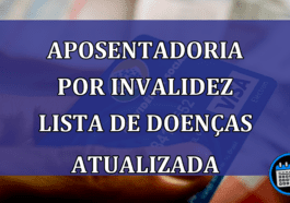 aposentadoria por invalidez lista de doenças atualizada