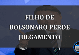 filho de bolsonaro PERDE JULGAMENTO