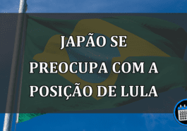 japão se preocupa com a posição de lula