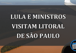 lula e ministros visitam litoral de são paulo