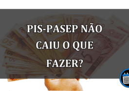 pis-pasep não caiu o que fazer?