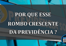 por que esse rombo crescente da previdência ?