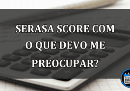 serasa score com o que devo me preocupar?