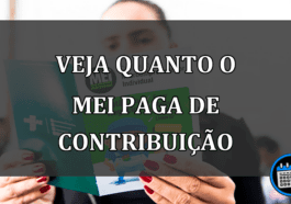 veja quanto o MEI paga de contribuição