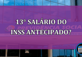 13° salario do INSS antecipado?