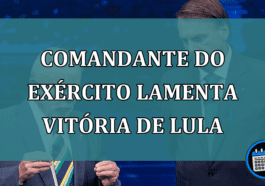 Comandante exercito do lamenta vitoria de Lula