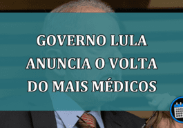 Governo Lula anuncia o volta do Mais Medicos