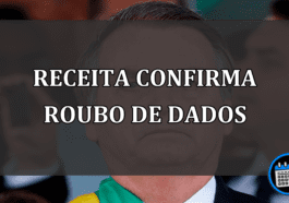 Receita confirma roubo de dados