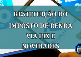 Restituicao do Imposto de Renda via Pix e novidades