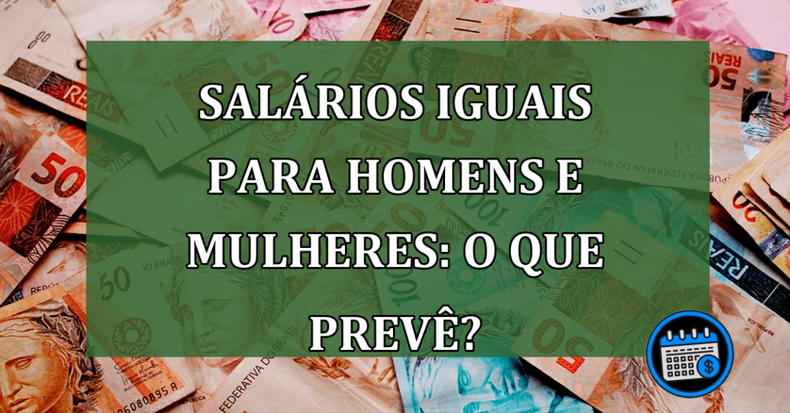 salários iguais para homens e mulheres