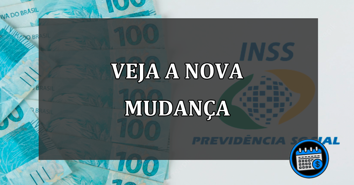 VEJA A NOVA MUDANÇA