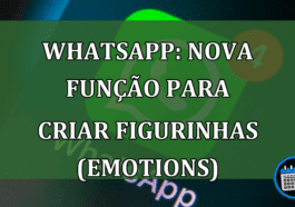 Whatsapp: Nova funcao para criar figurinhas (emotions)