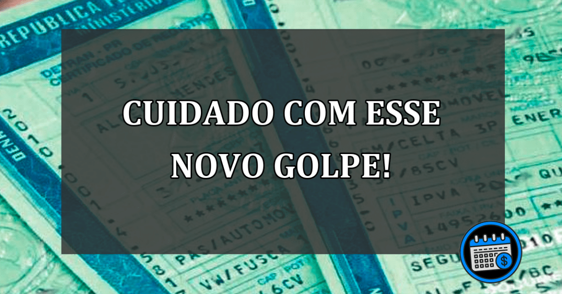 cuidado com esse novo golpe!