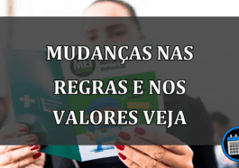 mudanças nas regras e nos valores veja