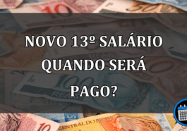 novo 13º salário quando será pago?