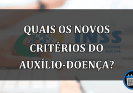 quais os novos critérios do auxílio-doença?