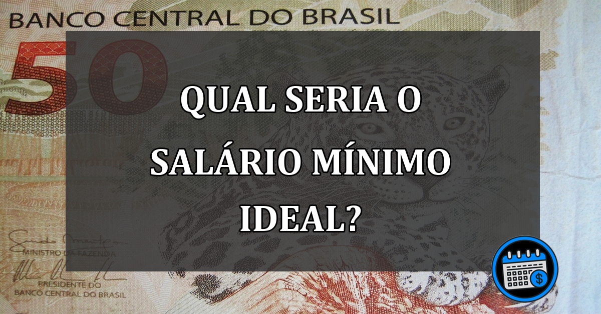 qual seria o salário mínimo ideal?