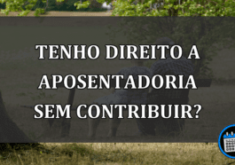 tenho direito a aposentadoria sem contribuir?