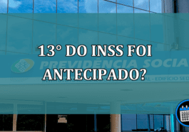 13° do INSS foi antecipado?