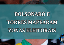 Bolsonaro e Torres mapearam zonas eleitorais