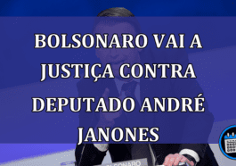 Bolsonaro vai a justica contra deputado Andre Janones