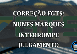 Correcao FGTS: Nunes Marques interrompe julgamento