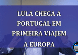 Lula chega a Portugal em primeira viajem a Europa