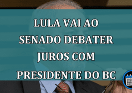 Lula vai ao senado debater juros com presidente do BC