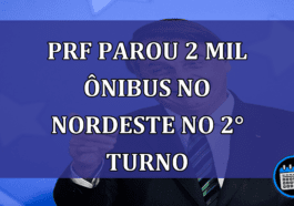 PRF parou 2 mil ônibus no Nordeste no 2° turno