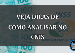 VEJA DICAS DE COMO ANALISAR NO CNIS