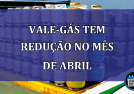 Vale-gas tem reducao no mes de abril