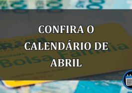 confira o calendário de abril