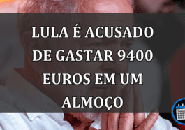 lula é acusado de gastar 9400 euros em um almoço