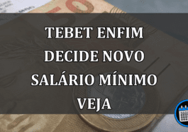 tebet enfim decide novo salário mínimo veja