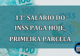 13° salario do INSS paga HOJE, primeira PARCELA