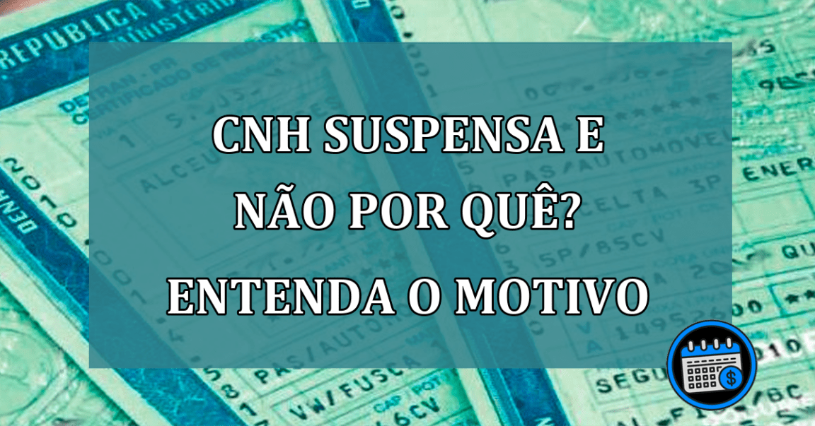 CNH SUSPENSA e não por que? Entenda o motivo