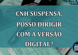 CNH suspensa, posso dirigir com a versao digital?