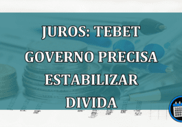 Juros: Tebet governo precisa estabilizar divida