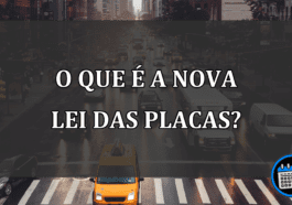 o que é a nova lei das placas?