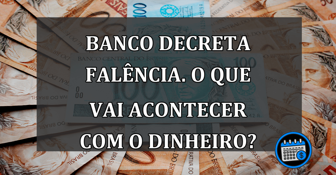 BANCO decreta FALENCIA. O que vai acontecer com o DINHEIRO?