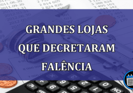 Grandes LOJAS que decretaram FALENCIA