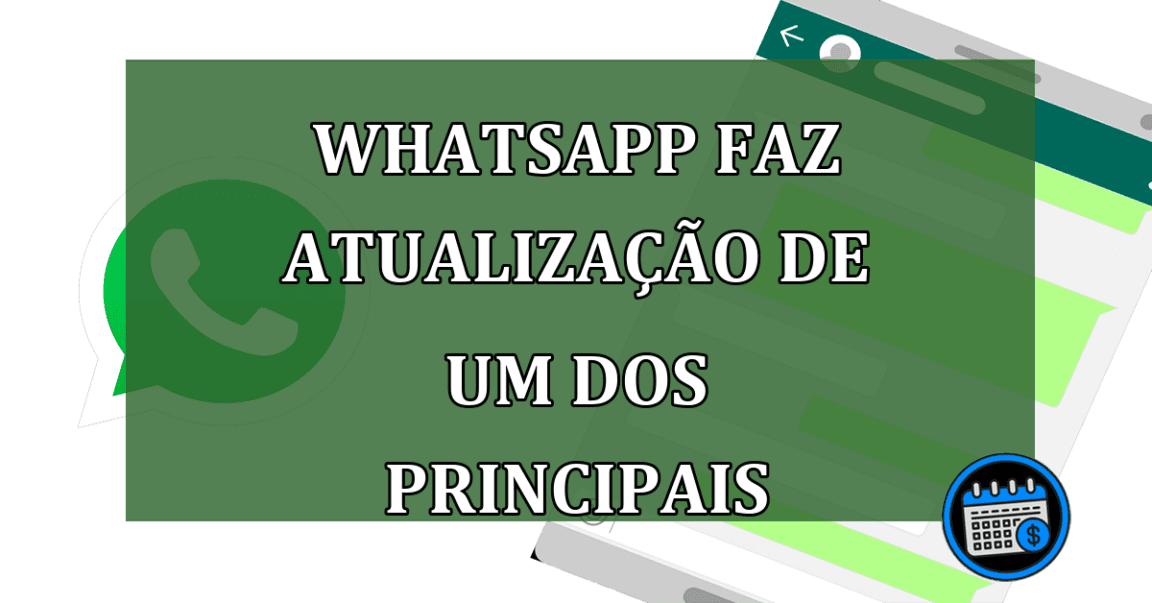 Whatsapp faz ATUALIZACAO de um dos PRINCIPAIS