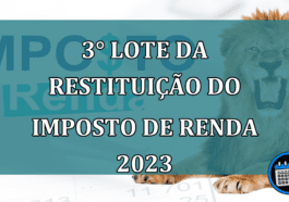 3° lote da RESTITUICAO do imposto de renda 2023