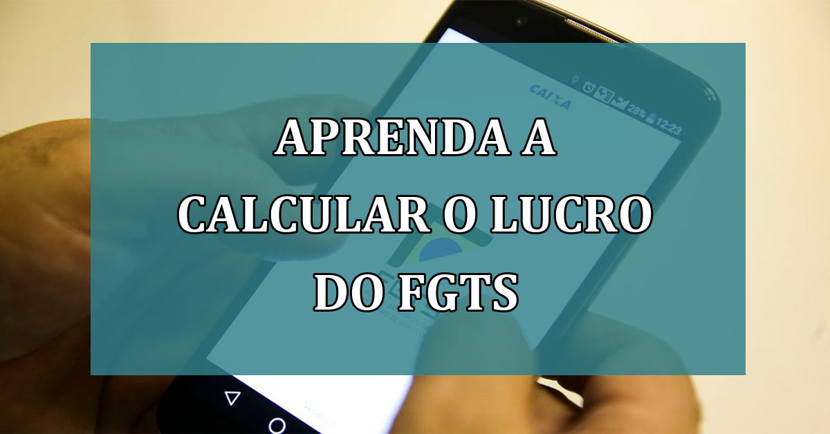 Aprenda a CALCULAR o LUCRO do FGTS