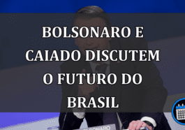 Bolsonaro e Caiado discutem o futuro do Brasil