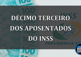 Décimo terceiro dos aposentados do INSS